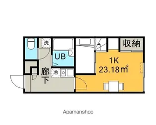 レオパレス慶【103号室】の間取り