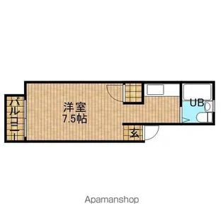 ありのみハイツ【1階】の間取り