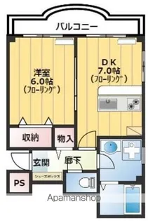 スターション・アド・Q【3階】の間取り