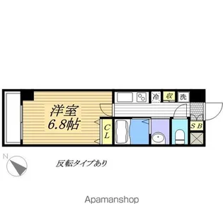 千葉ポートイースト【2階】の間取り