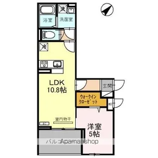 ラポーム北戸田【3階】の間取り