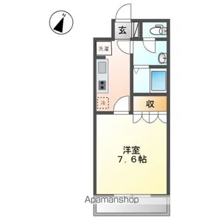 パールストリーム【1階】の間取り