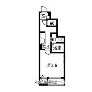 宮城県仙台市青葉区小田原7丁目【アパート】の間取り