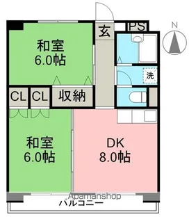 BLANC D’OR【4階】の間取り