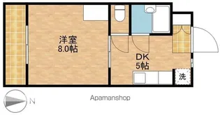 アビタ美吉Ⅲ【2階】の間取り