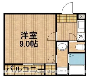 SUNCITY浜松駅南【201号室】の間取り