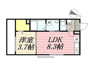 フォレスト飯山満【3階】の間取り