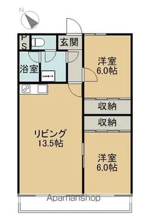 サリテールモリ【3-H号室】の間取り