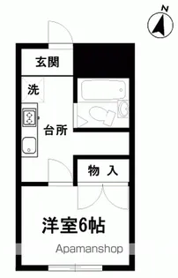 山良コーポ【1階】の間取り