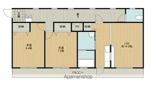 ノインシュタインドライ【1階】の間取り