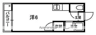 ライフステージ1番館【2階】の間取り
