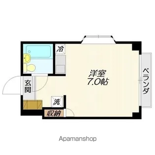 シーダランド八番館【401号室】の間取り