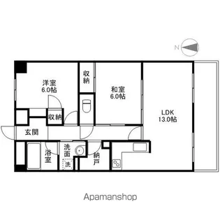 フレンド・ワンⅢ【2階】の間取り