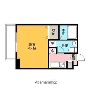 エコロジー都立大学レジデンス【6階】の間取り