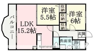 ハートフルLIFE.【2階】の間取り