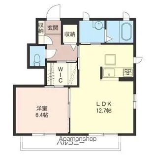 M’SコートC棟【101号室】の間取り