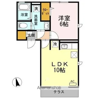 コピス上の原【1階】の間取り