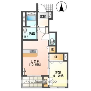 ルートサイド【1階】の間取り