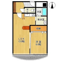 安ら木【2階】の間取り