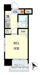 ロイヤルパレス川崎本町【8階】の間取り