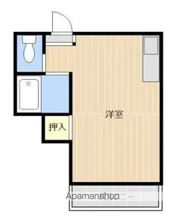 アルモ九品寺【4階】の間取り