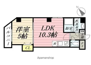 カイテキースⅢ【4階】の間取り