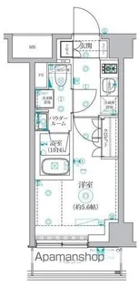 セジョリ横浜WESTⅡ【6階】の間取り