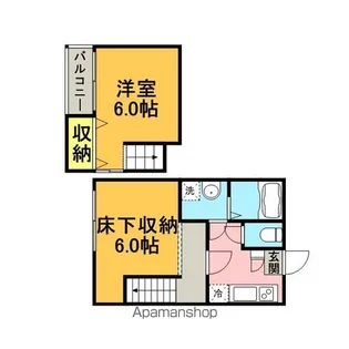 ポラリス井尻駅南【1階】の間取り