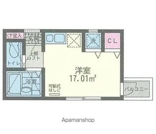 神奈川県横浜市金沢区富岡西2丁目【アパート】の間取り