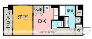 リーベルタース【602号室】の間取り