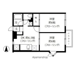 ドミール桜ヶ丘【2階】の間取り