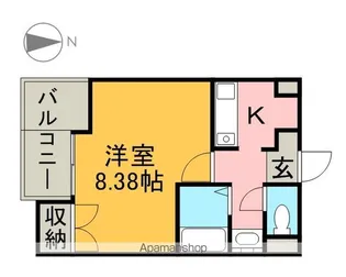 ウイステリア千種【10階】の間取り