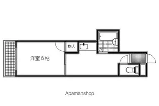 コーポヴィヴラヴィ【501号室】の間取り