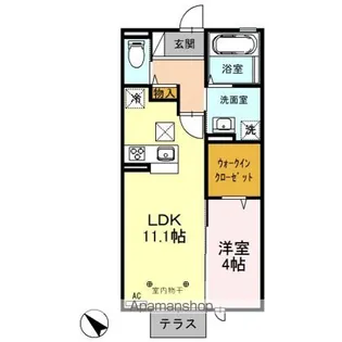 プレミスト I【1階】の間取り