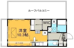 ルネス桜暮Ⅰ番館【4階】の間取り