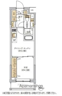 リビオメゾン湯島【2階】の間取り