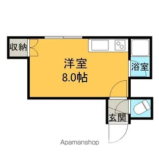 クリスタルハイツN27【103号室】の間取り