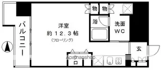 レジディア東桜Ⅱ【3階】の間取り