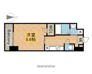SーFORT金山【4階】の間取り