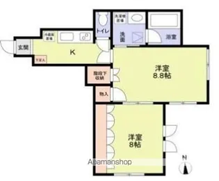 ACHILLES【1階】の間取り