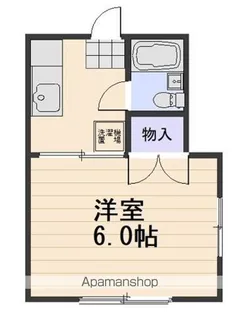 大供コーポ【1階】の間取り