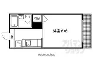 井忠ビル【4階】の間取り