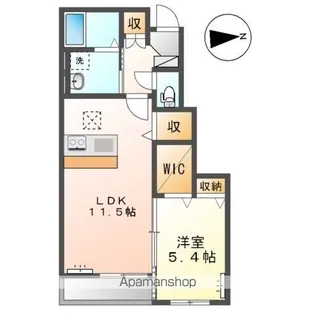 レトア【1階】の間取り