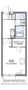 レオパレスコスモMK【4階】の間取り