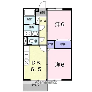 ブランドール・ヴィラ【1階】の間取り