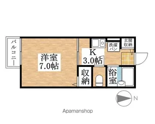 メゾントゥインクル【2階】の間取り