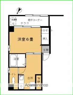 スバル竹屋町【2階】の間取り