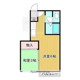 クレスト325【203号室】の間取り