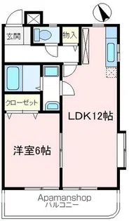 ネオ・フレグランス【2階】の間取り