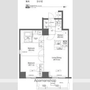 プライムアーバン亀有【7階】の間取り